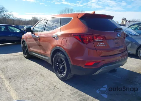 2017 Hyundai Santa Fe Sport from USA, damaged, VIN 5XYZT3LBXHG392441